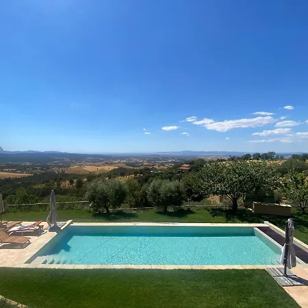 Villa Podere Torricelle 69b Gr, Seaview Infinity Pool, Jacuzzi, Sauna, Exclusive With 2 Bedrooms For 4 - If Total 5 Or 6 People There Is An Independent In Main With Private Ensuite Bathroom, Kitchenette And Garden Dining Area *