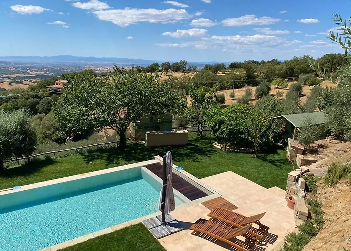 Podere Torricelle 69b Gr, Seaview Infinity Pool, Jacuzzi, Sauna, Exclusive With 2 Bedrooms For 4 - If Total 5 Or 6 People There Is An Independent In Main With Private Ensuite Bathroom, Kitchenette And Garden Dining Area *