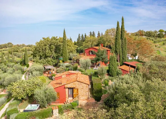 Podere Torricelle 69b Gr, Seaview Infinity Pool, Jacuzzi, Sauna, Exclusive With 2 Bedrooms For 4 - If Total 5 Or 6 People There Is An Independent In Main With Private Ensuite Bathroom, Kitchenette And Garden Dining Area Villa *