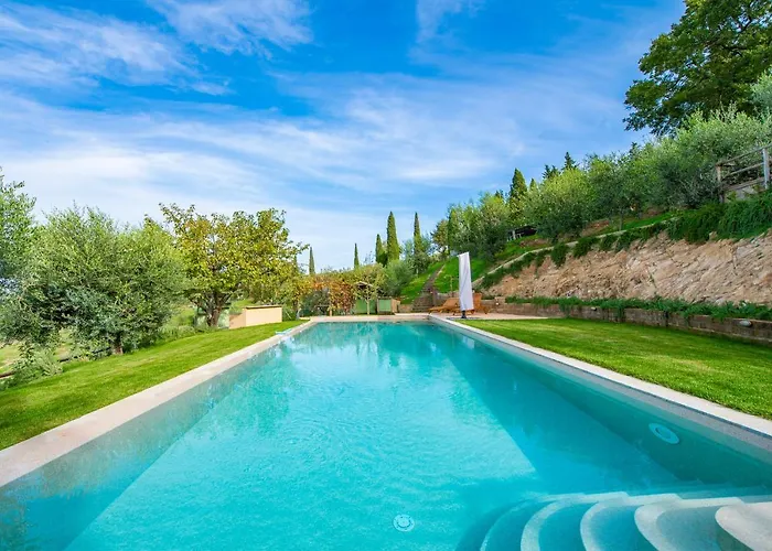 Podere Torricelle 69b Gr, Seaview Infinity Pool, Jacuzzi, Sauna, Exclusive With 2 Bedrooms For 4 - If Total 5 Or 6 People There Is An Independent In Main With Private Ensuite Bathroom, Kitchenette And Garden Dining Area * Pancole