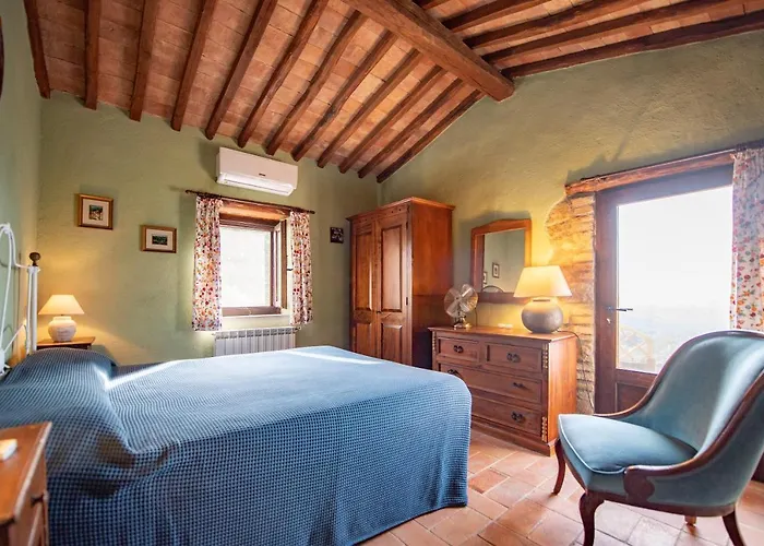 Villa Podere Torricelle 69b Gr, Seaview Infinity Pool, Jacuzzi, Sauna, Exclusive With 2 Bedrooms For 4 - If Total 5 Or 6 People There Is An Independent In Main With Private Ensuite Bathroom, Kitchenette And Garden Dining Area Pancole