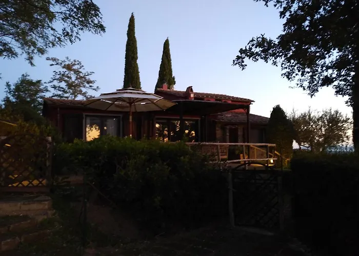 Villa Podere Torricelle 69b Gr, Seaview Infinity Pool, Jacuzzi, Sauna, Exclusive With 2 Bedrooms For 4 - If Total 5 Or 6 People There Is An Independent In Main With Private Ensuite Bathroom, Kitchenette And Garden Dining Area